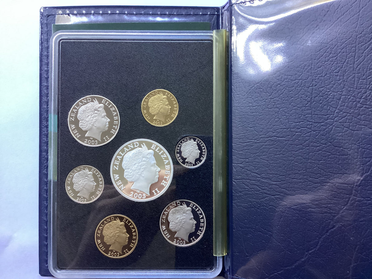 2003 New Zealand Proof Set