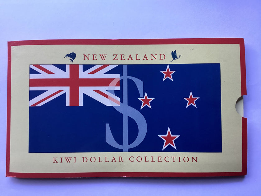 1990 New Zealand Coin and Note Set Ensleigh Coins