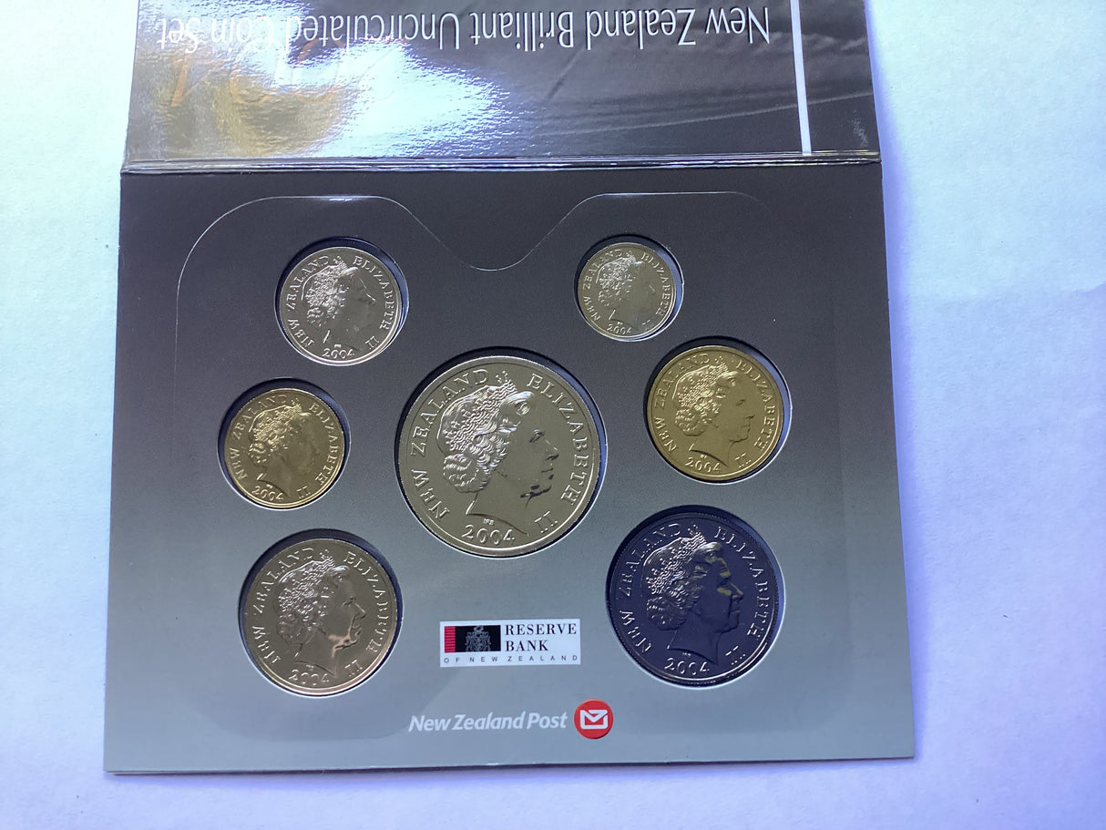 2004 New Zealand Uncirculated Set