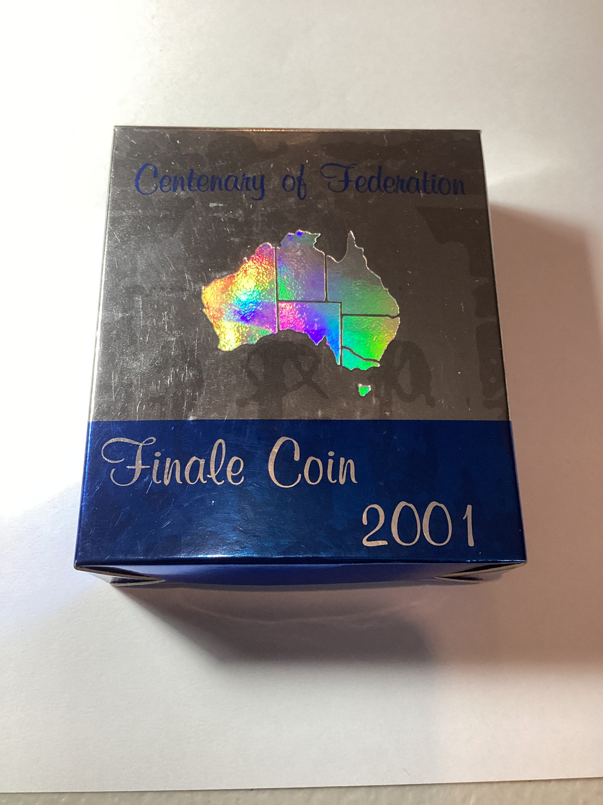 2001 $5 Centenary of Federation. Finale. silver proof coin