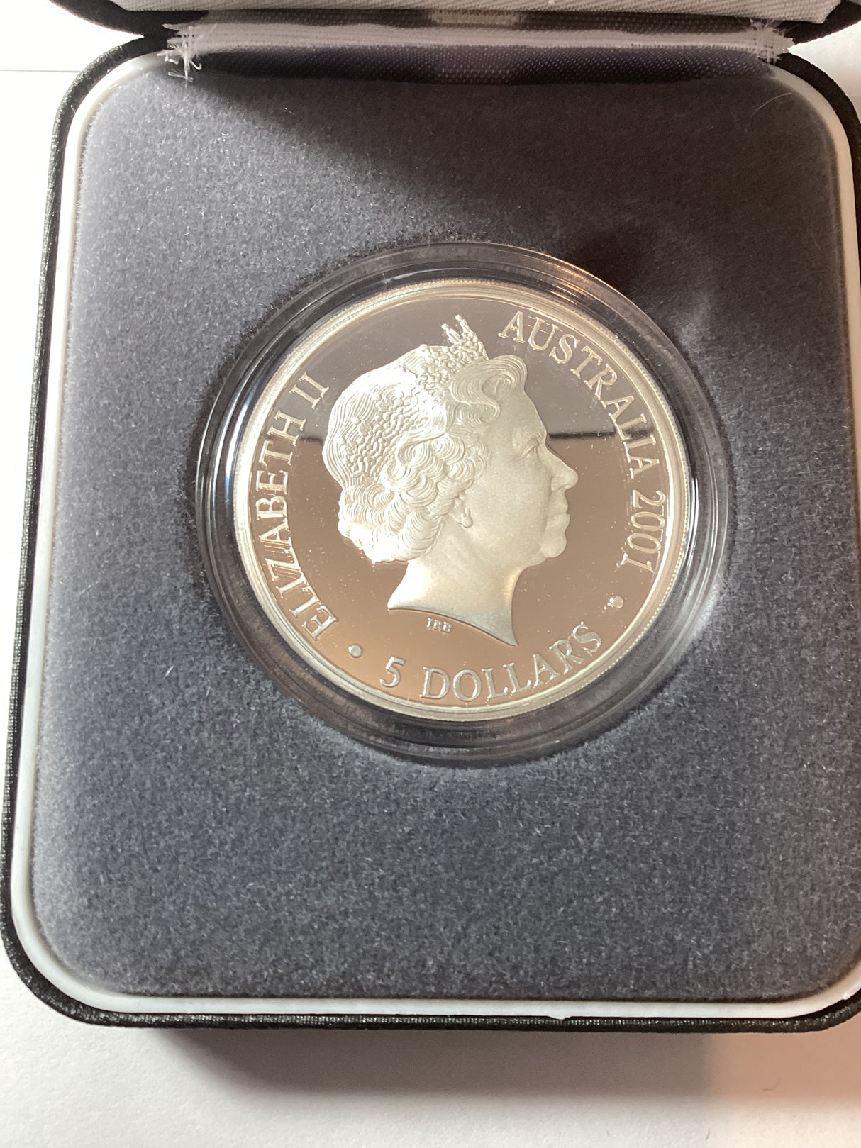 2001 $5 Centenary of Federation. Finale. silver proof coin
