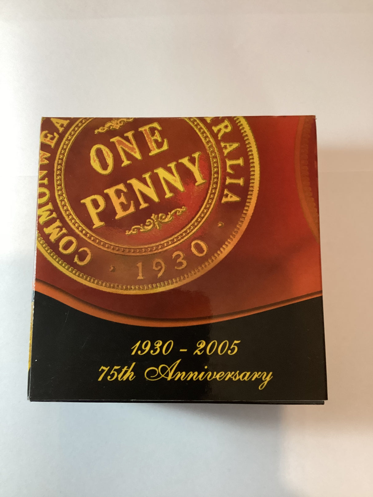 2005 75th anniversary 1930 Penny one ounce silver coin