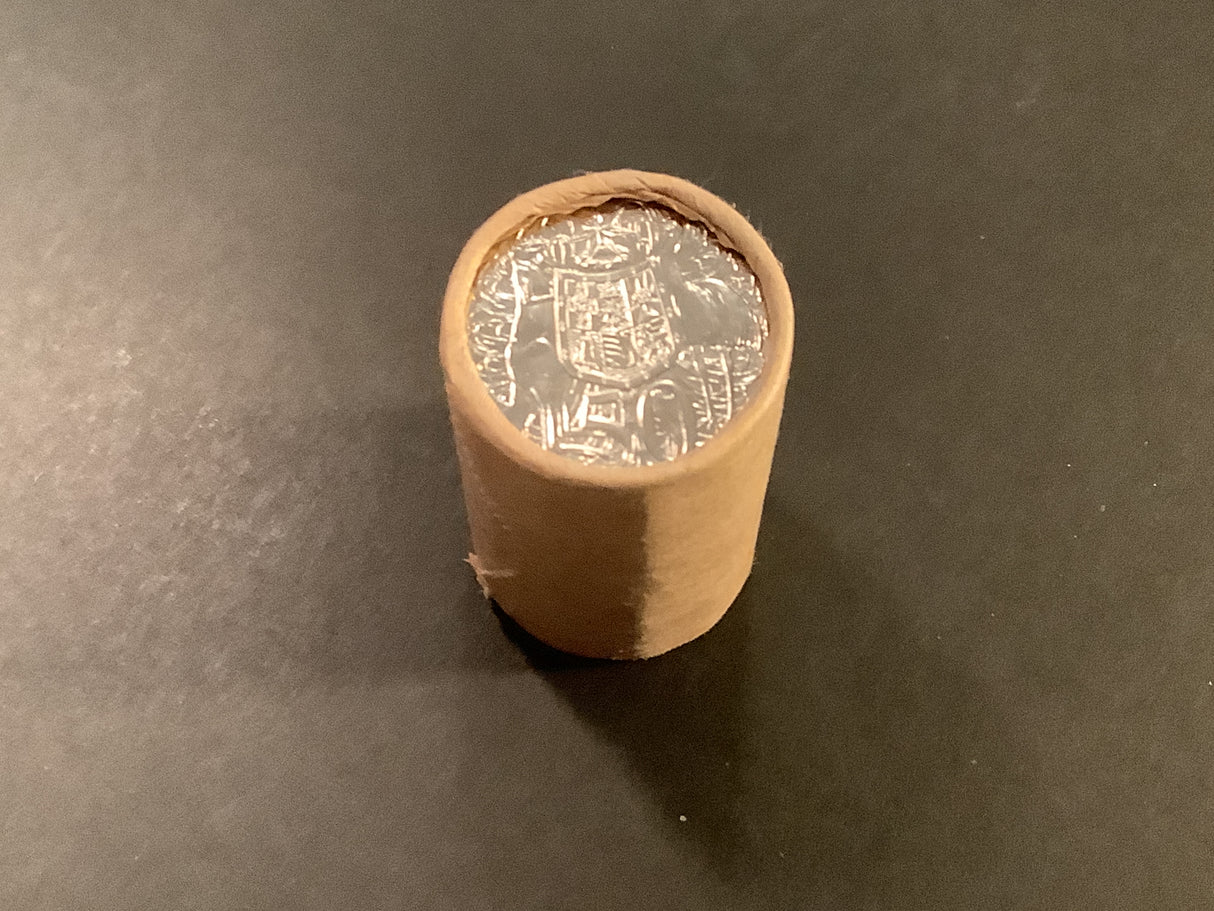 2018 50 Cent Coin Coat of Arms Security Roll.