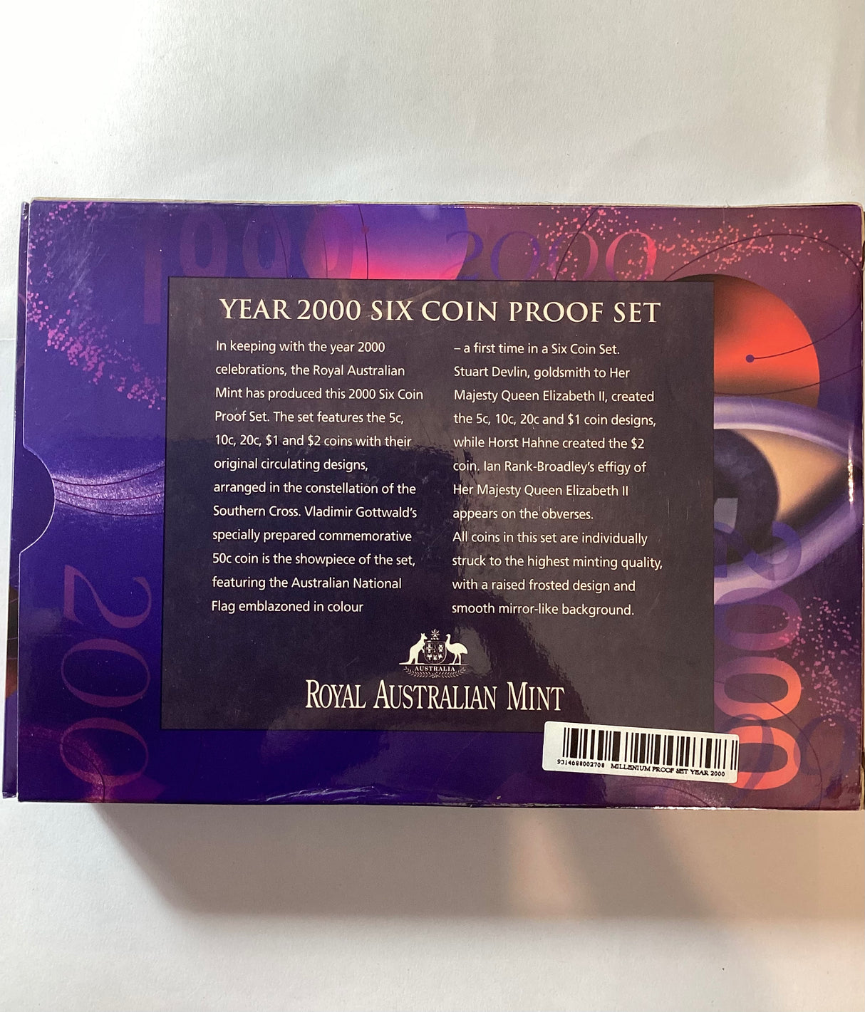 2000 Australian Proof Set