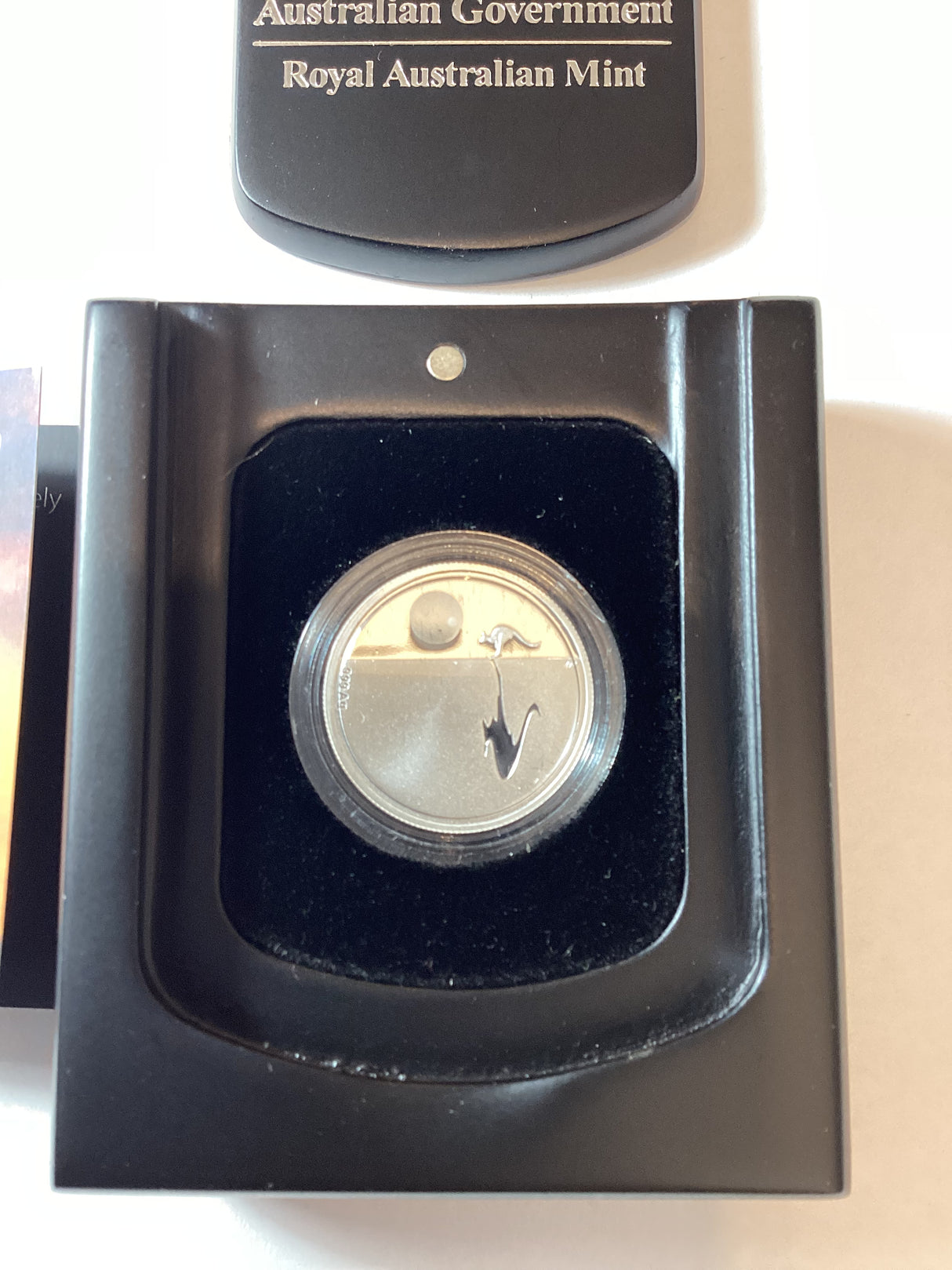 2011 $1 Kangaroo at Sunset Silver Proof Coin