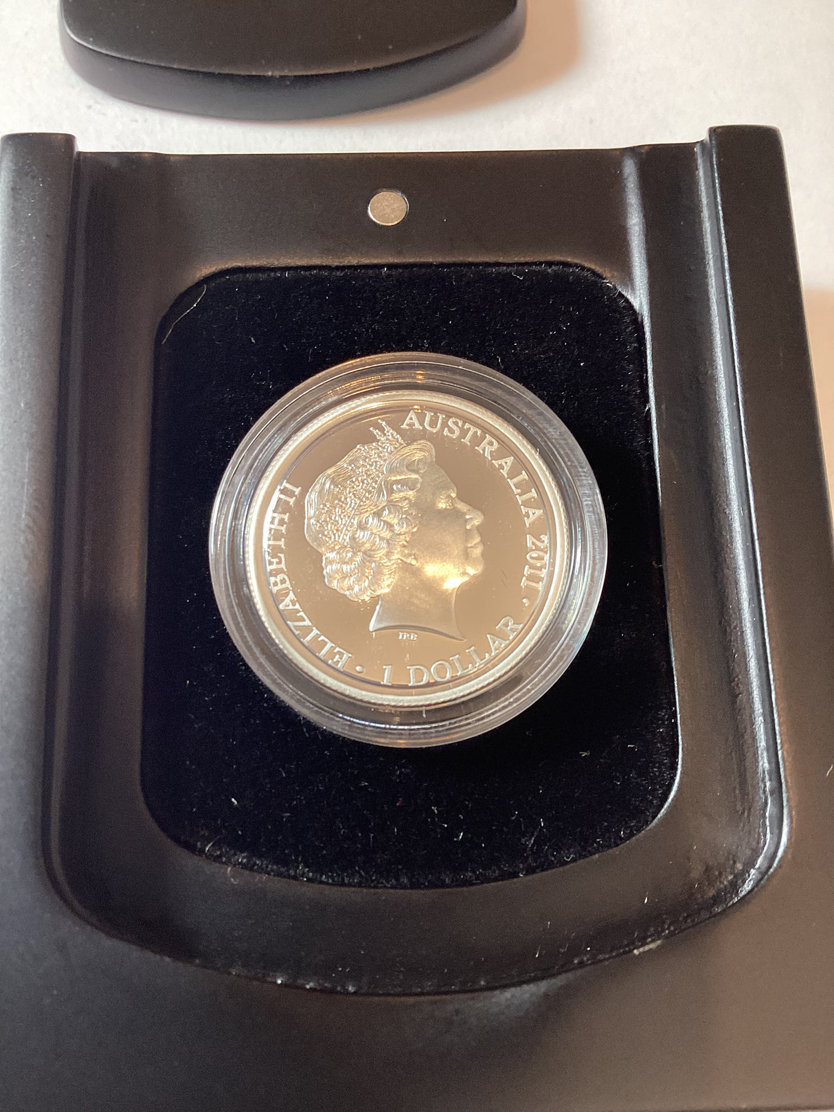 2011 $1 Kangaroo at Sunset Silver Proof Coin