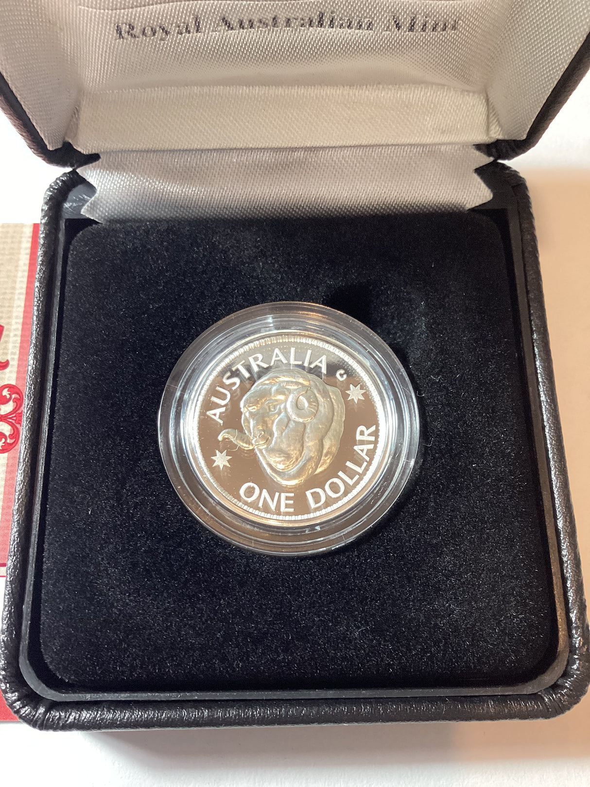 2011 $1 Silver Proof Coin. Ram's Head Dollar
