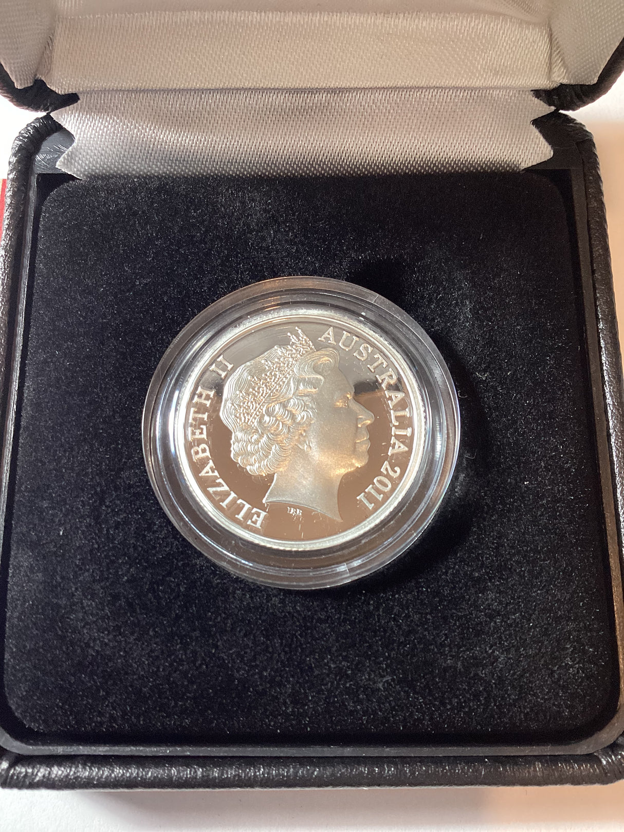 2011 $1 Silver Proof Coin. Ram's Head Dollar