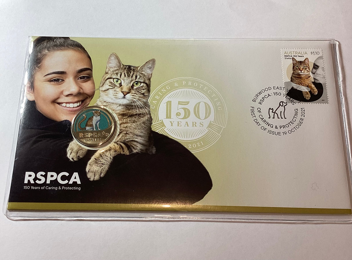 2021 RSPCA Cat PNC 150 Years Of Caring & Protecting