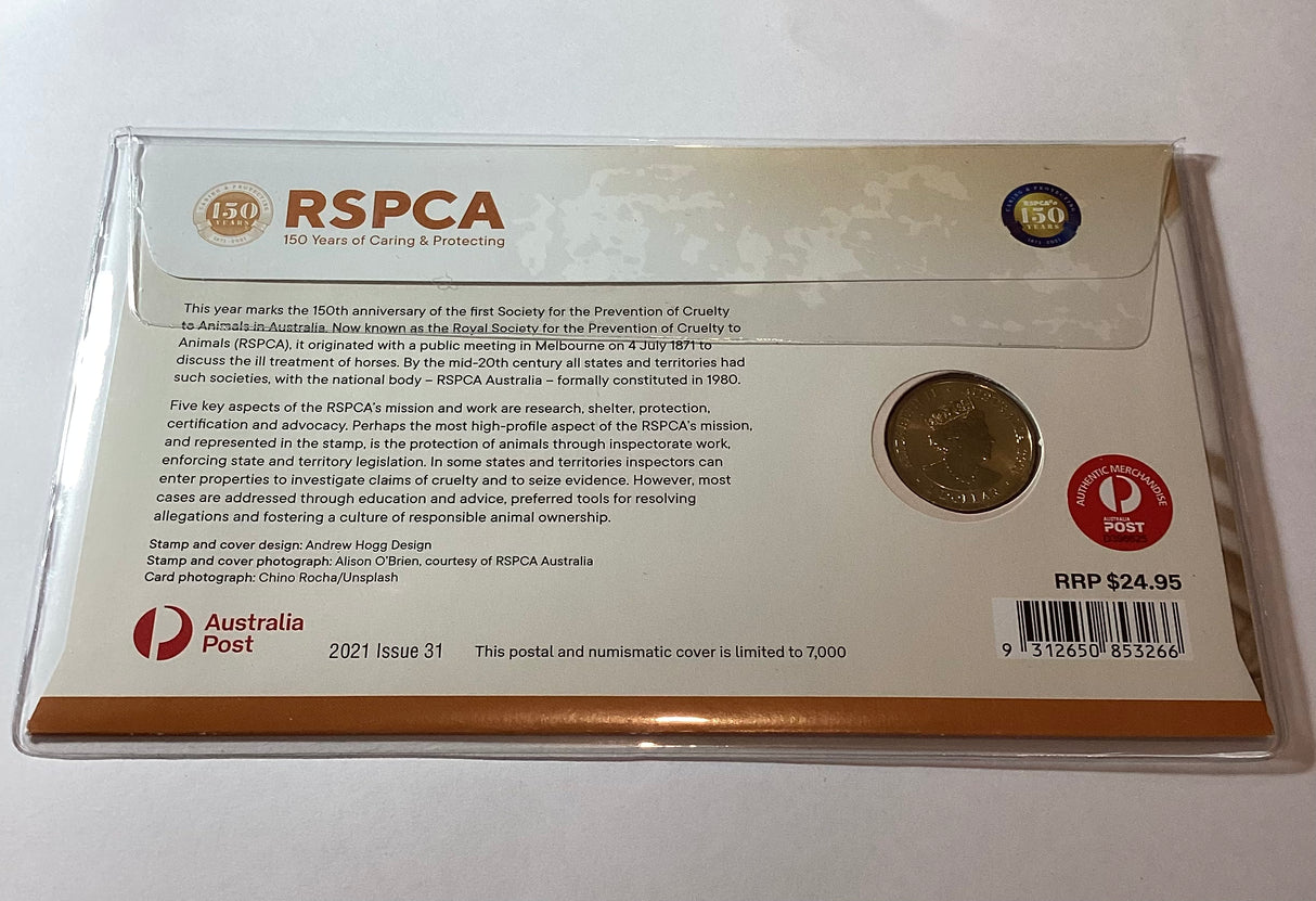 2021 RCPCA Dog PNC 150 Years Of Caring & Protecting