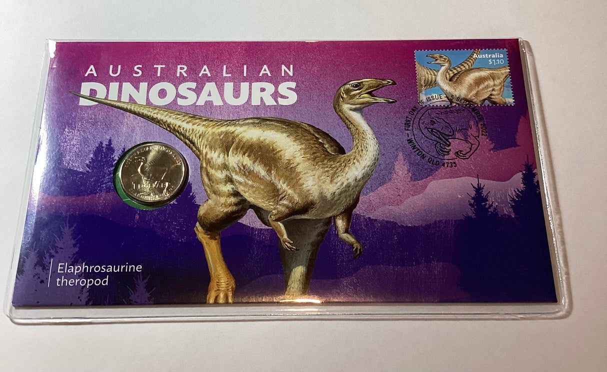 2022 $1 Australian Dinosaurs PNC Purple
