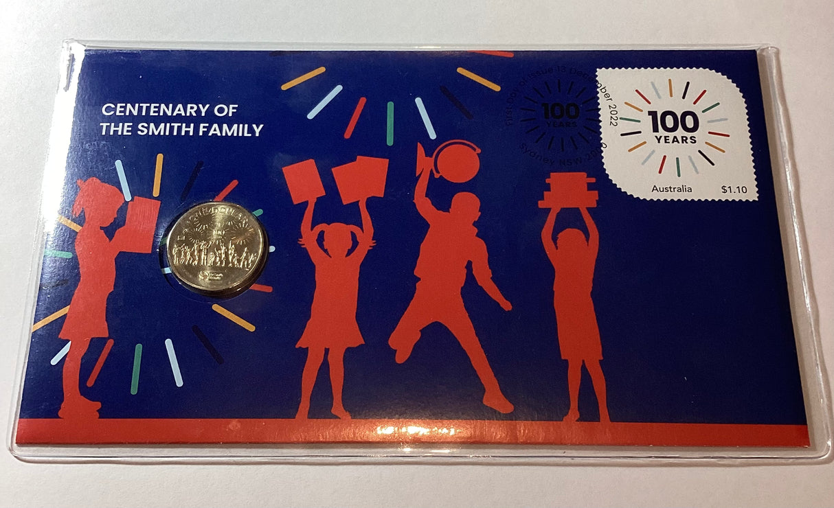 2022 $1 Centenary of Smith Family PNC