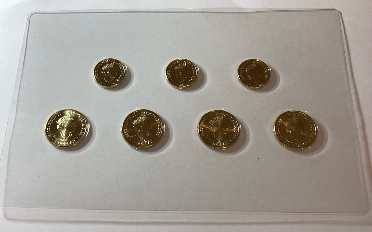 2022 Commonwealth Games. A,U,S Coin Collection $1 and $2