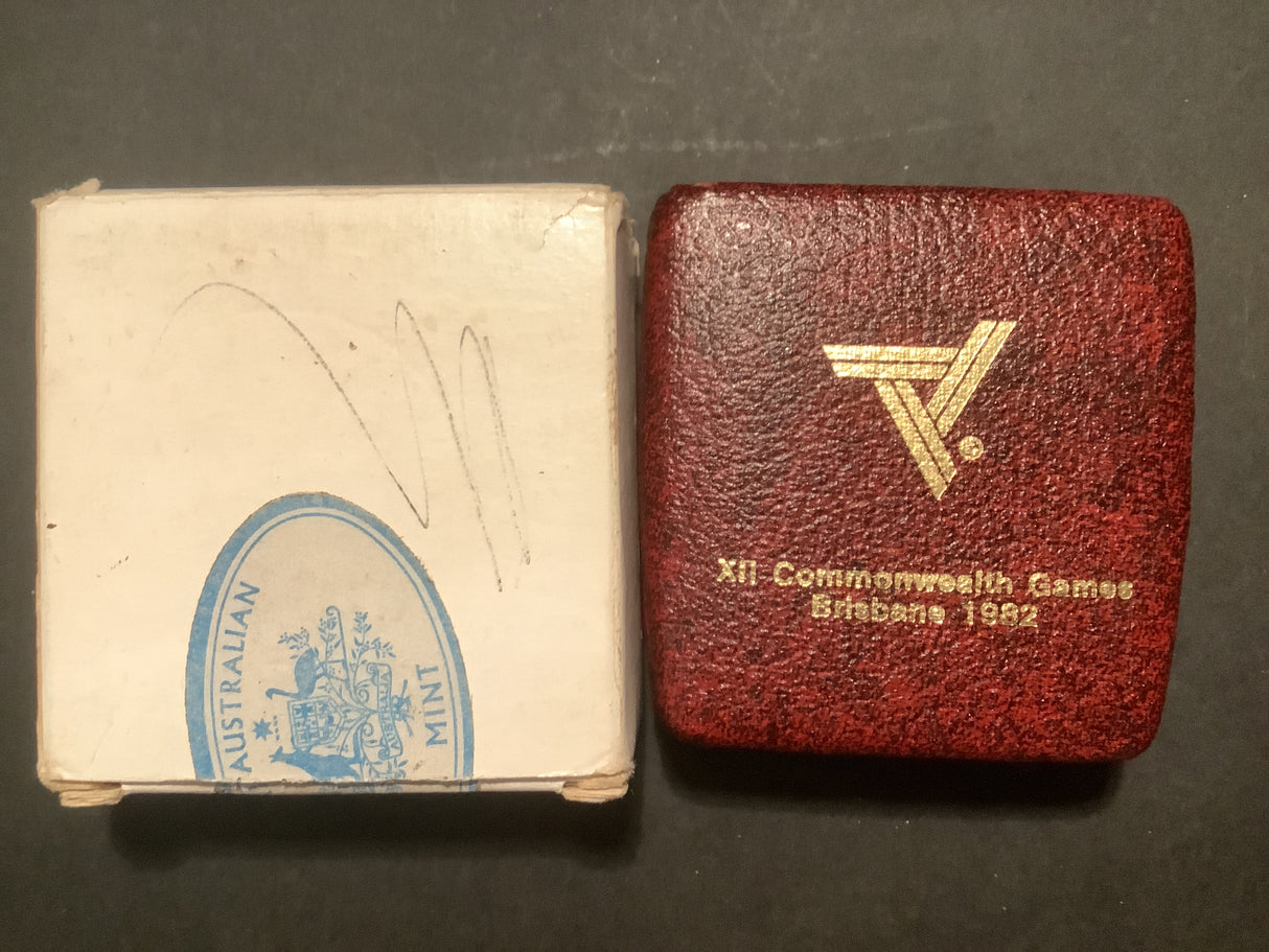 1982 $10 Silver Proof: Commonwealth Games Brisbane