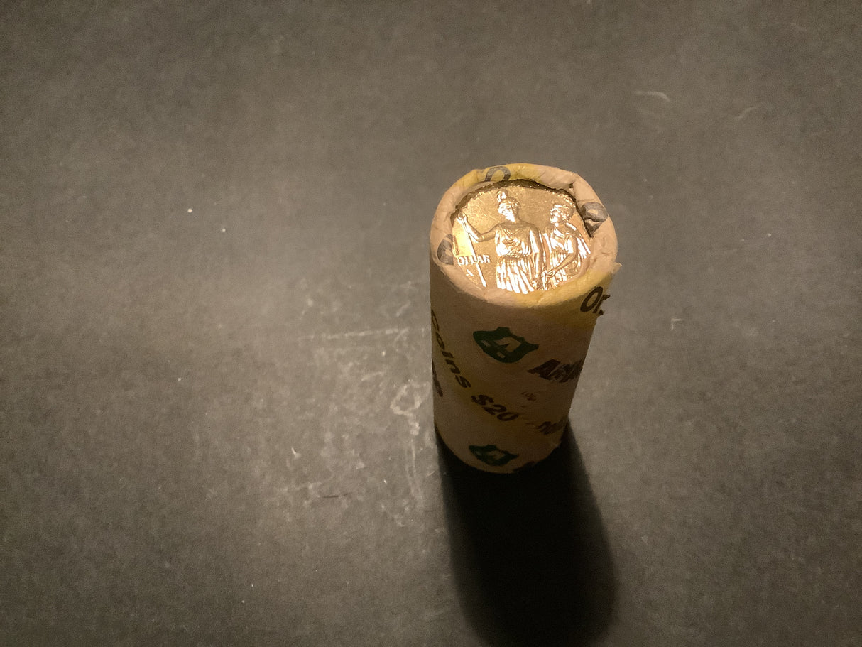 2003 Women's Suffrage $1 Coin Armaguard Security Roll. T/T