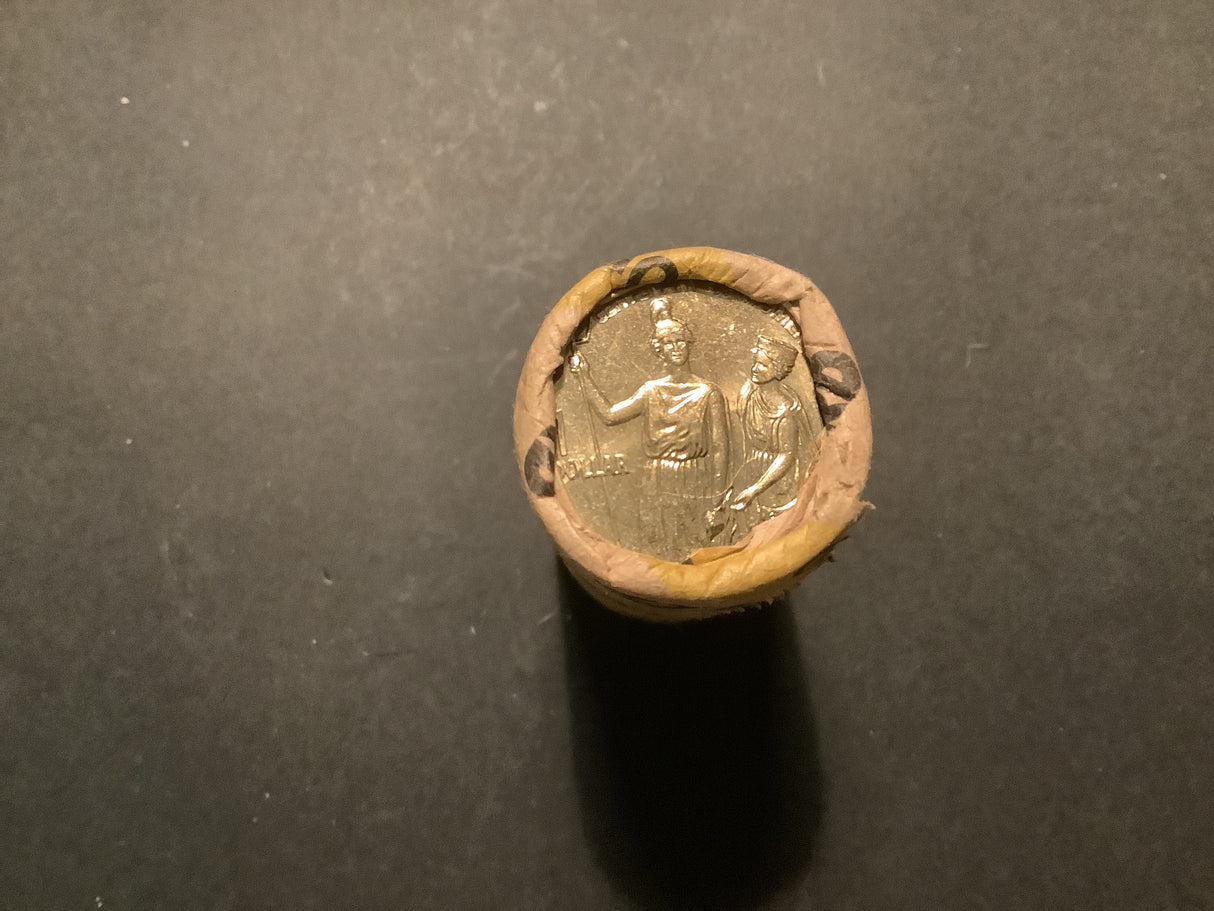 2003 Women's Suffrage $1 Coin Armaguard Security Roll. T/T