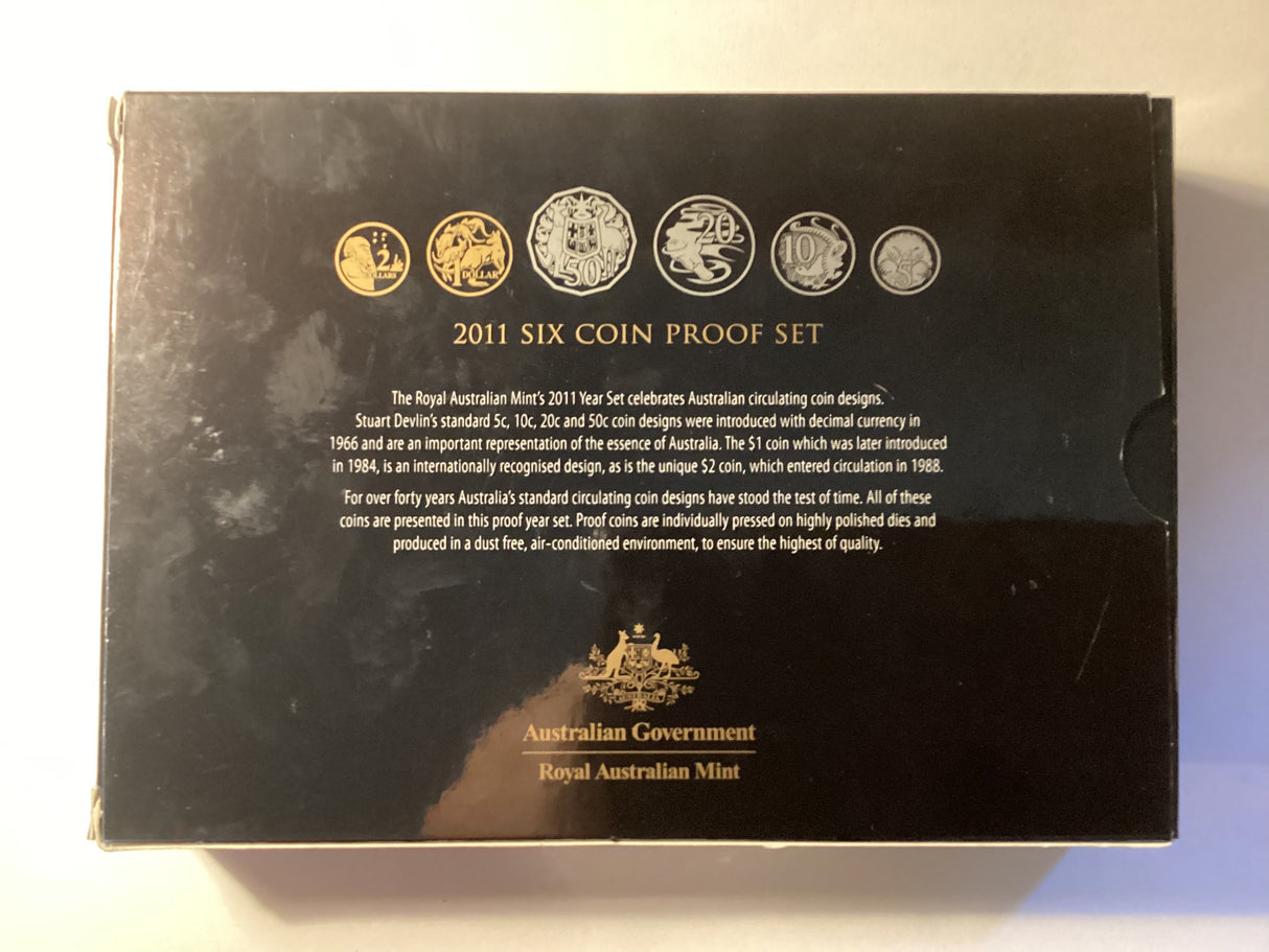 2011 Australian Proof Coin Set.