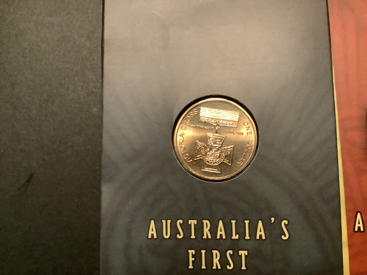 2000 Australia's First Victoria Cross $1 Uncirculated Coin Pack.