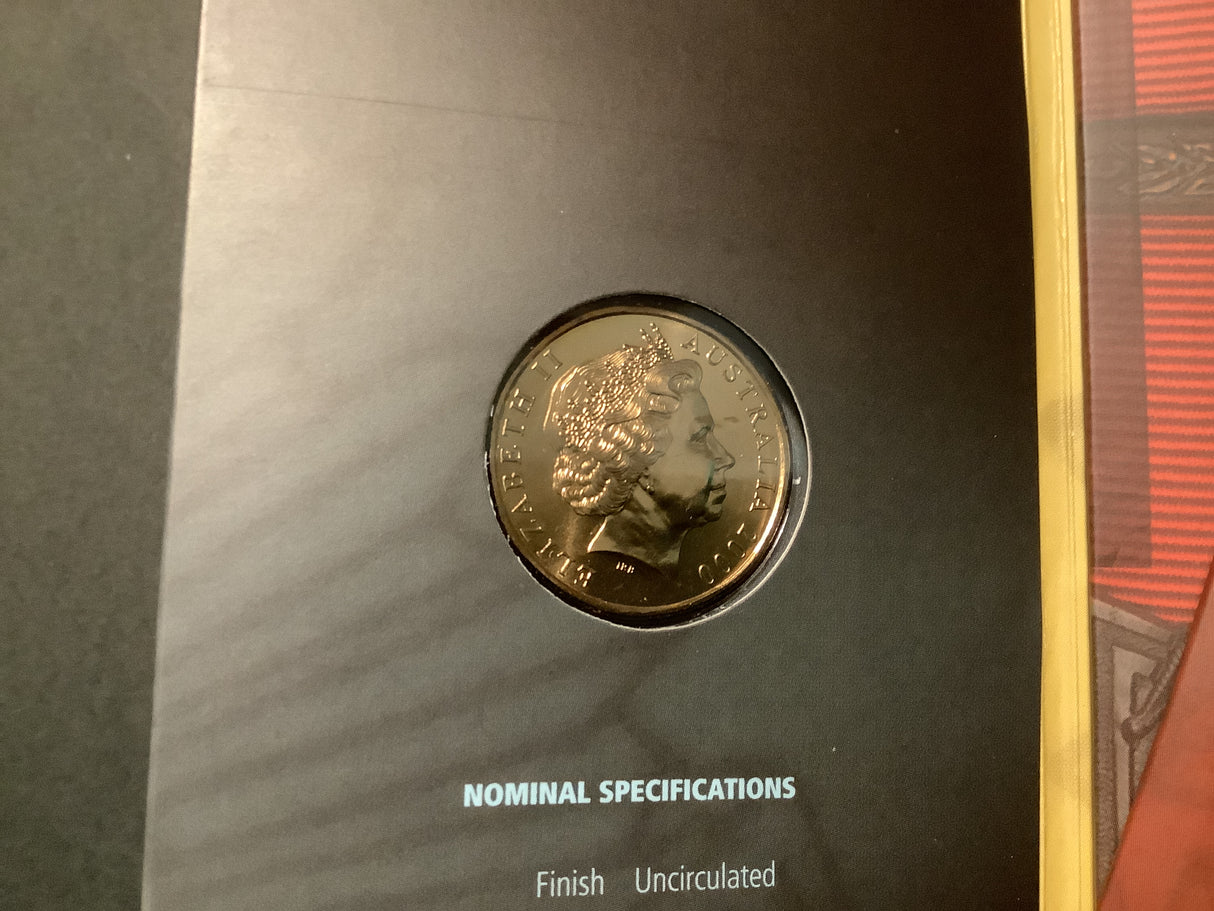 2000 Australia's First Victoria Cross $1 Uncirculated Coin Pack.