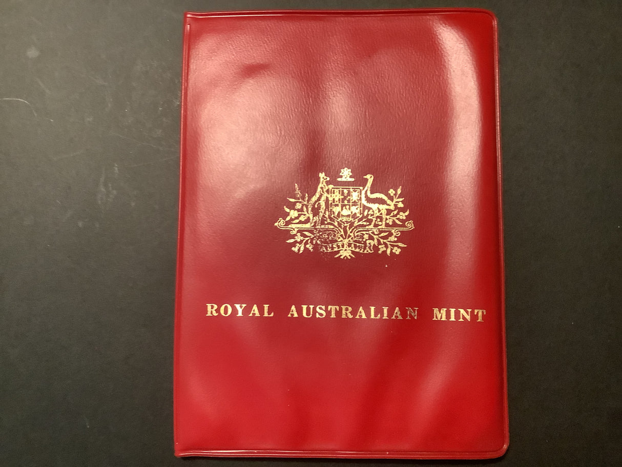 1969 Uncirculated Mint set in Red Folder.
