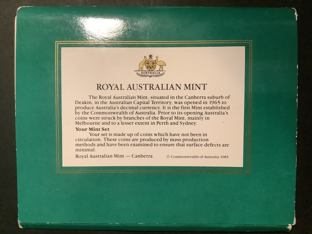 1985 Australian Uncirculated Set.