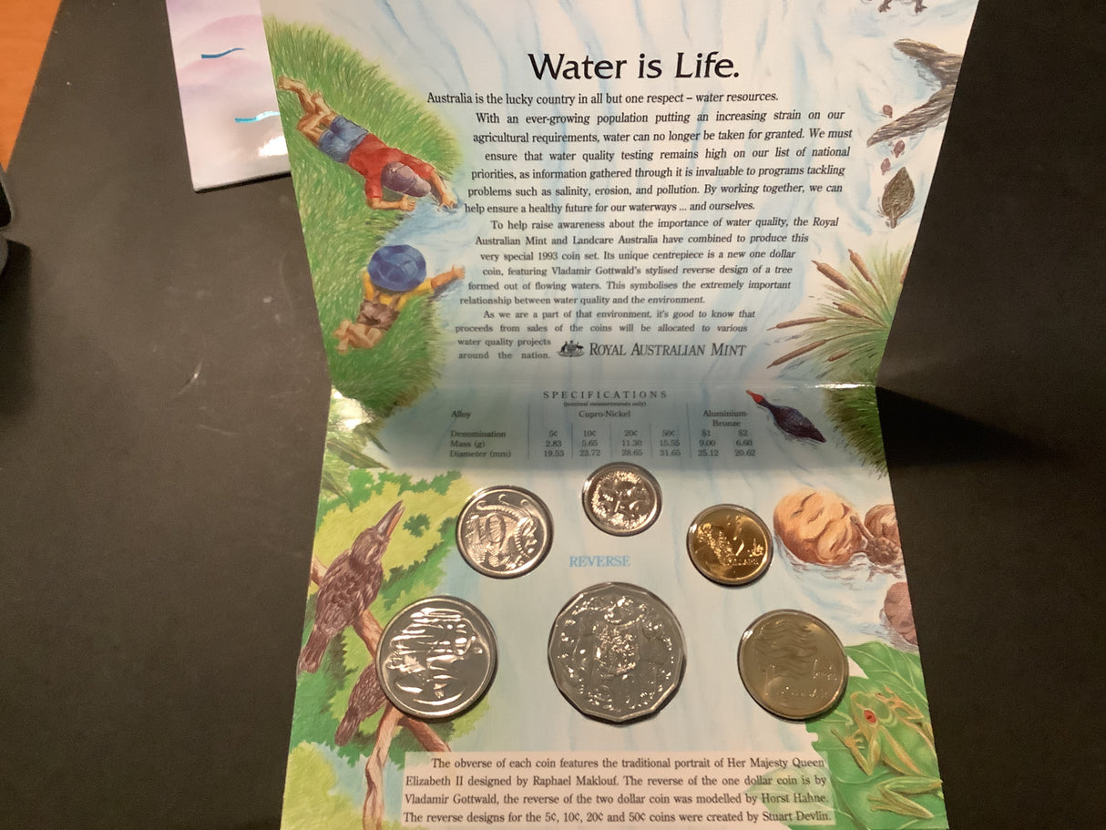 1993 Australian Mint Set. Landcare