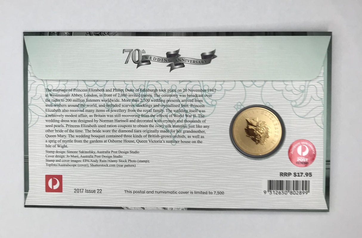 2017 PNC 70th Wedding Anniversary. Queen Elizabeth II and Phillip the Duke of Edinburgh.