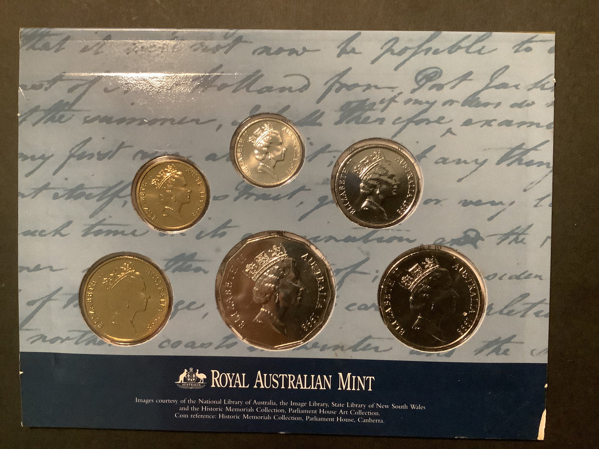 1998 Australian Uncirculated Set. Bass and Flinders
