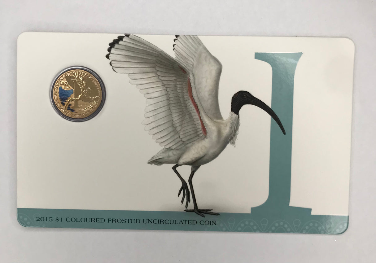 2015 $1 Uncirculated Carded Coin. ‘I’ is Incredible, Interesting, Impressive.