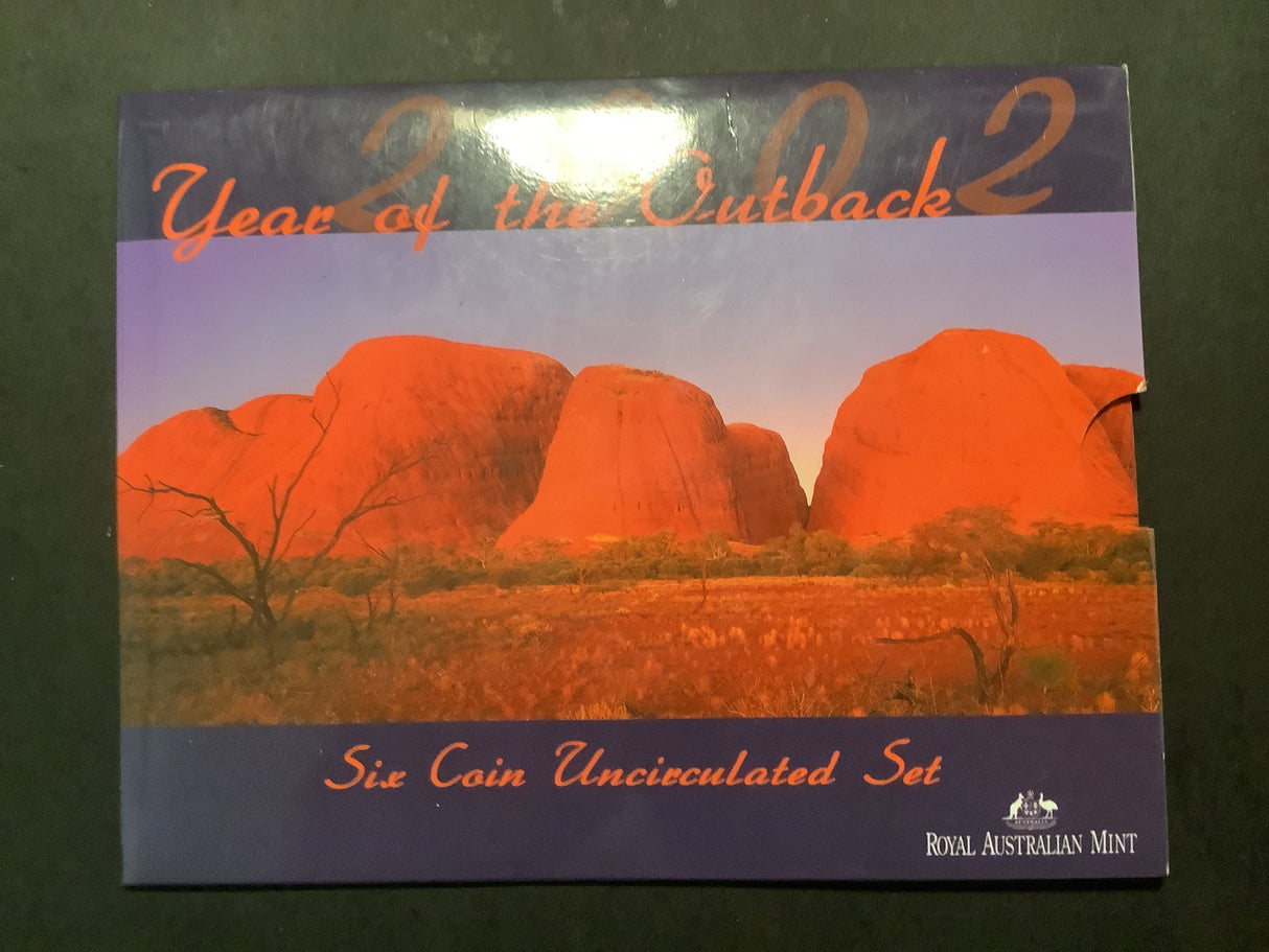 2002 Australian Mint Set. Year of the Outback