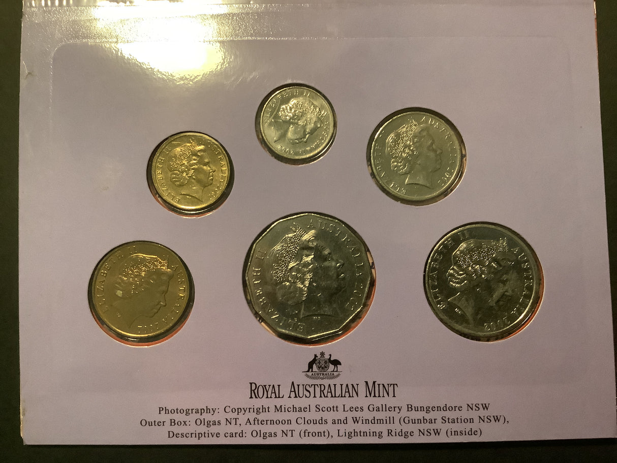 2002 Australian Mint Set. Year of the Outback