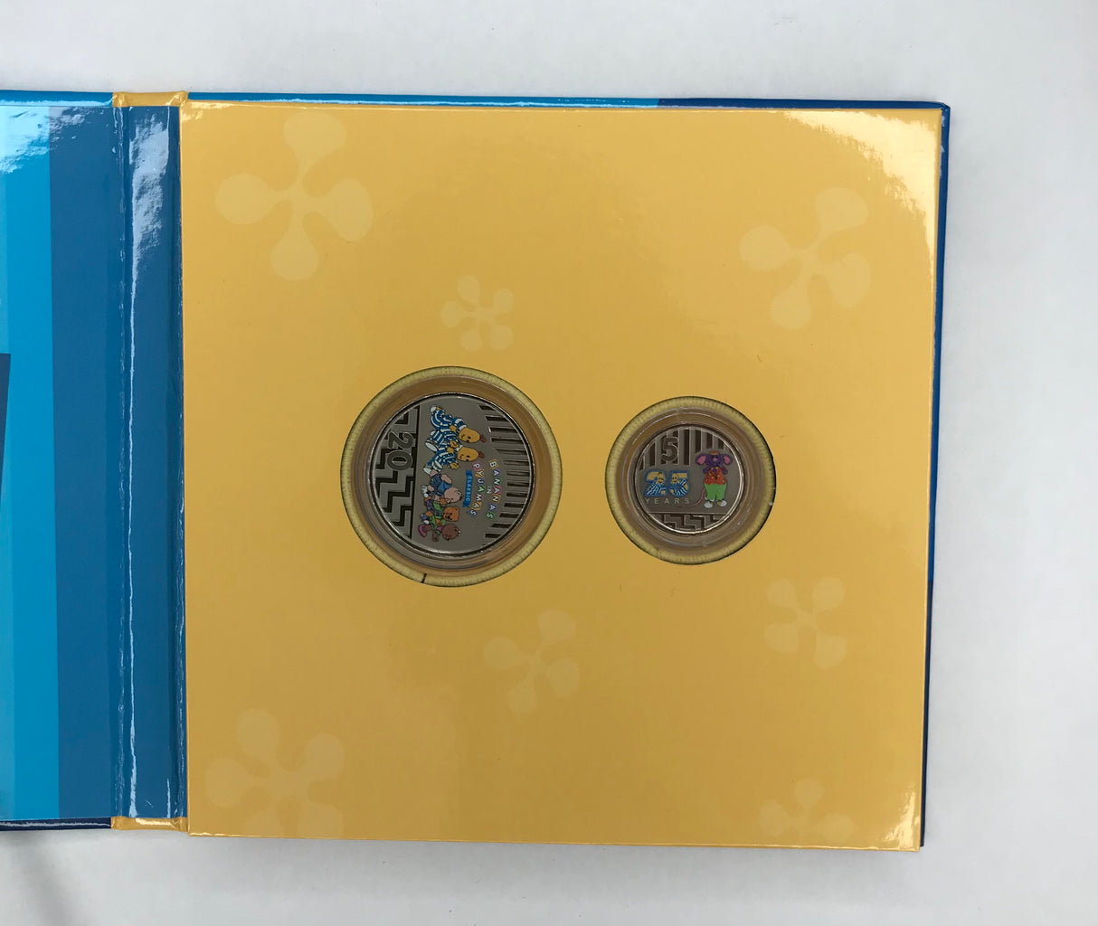 2017 Two Coin Uncirculated Set. Bananas in Pyjamas 25 Years.