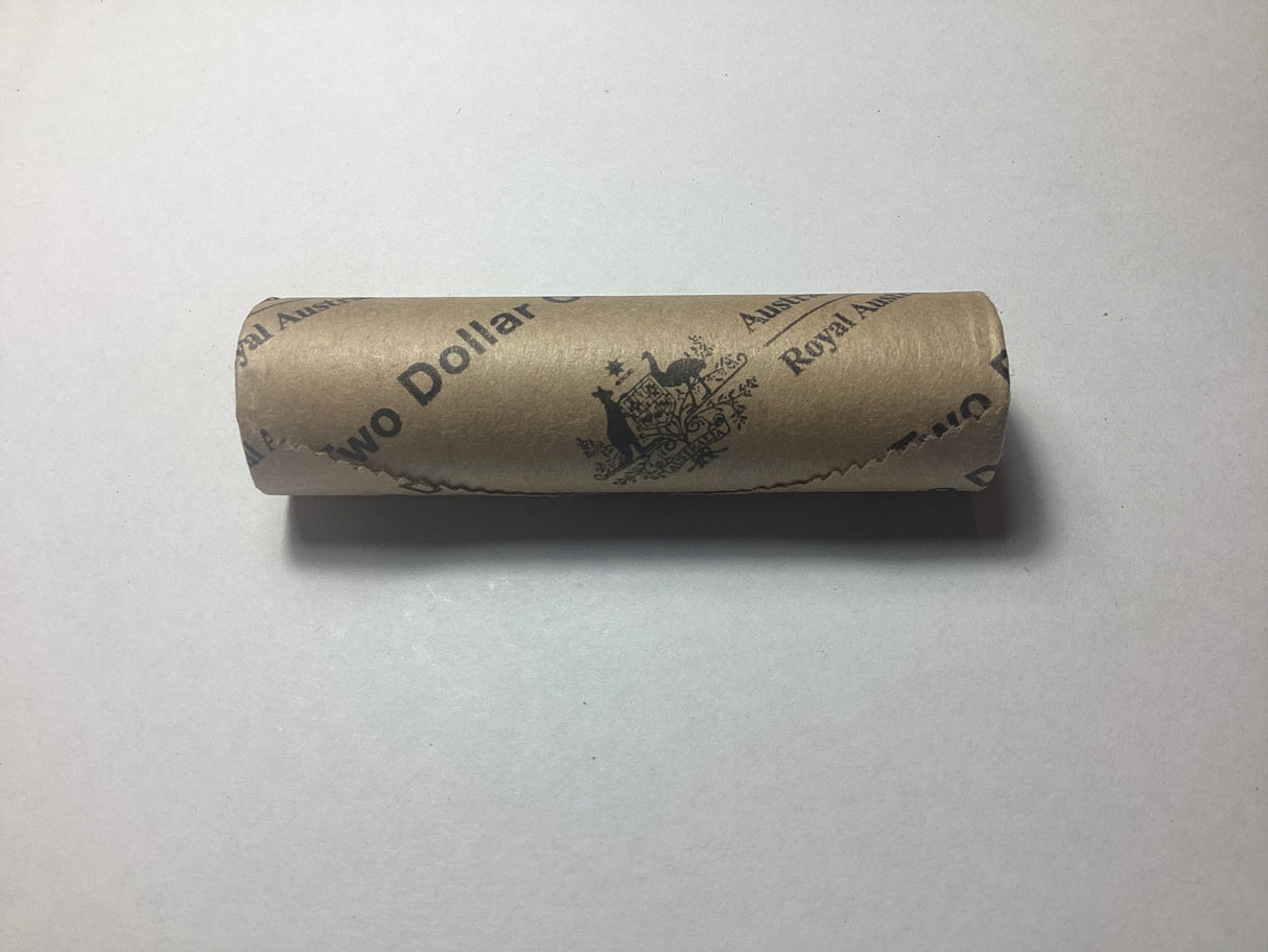 2020 $2 75th Anniversary of the End of World War Two RAM roll.