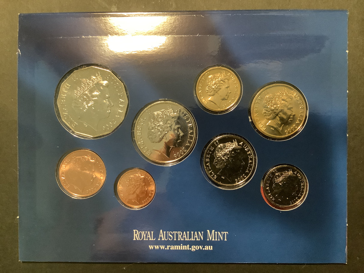 2006 Uncirculated Set. 40 Years of Decimal Currency. ANDA SPECIAL EDITION.