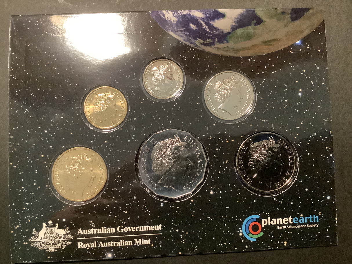 2008 Uncirculated Set. International Year of Planet Earth