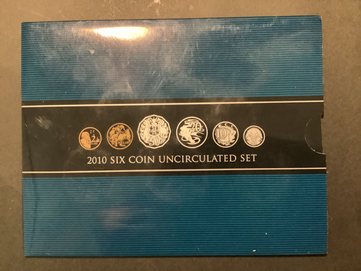 2010 Australian Six Coin Uncirculated Mint Set
