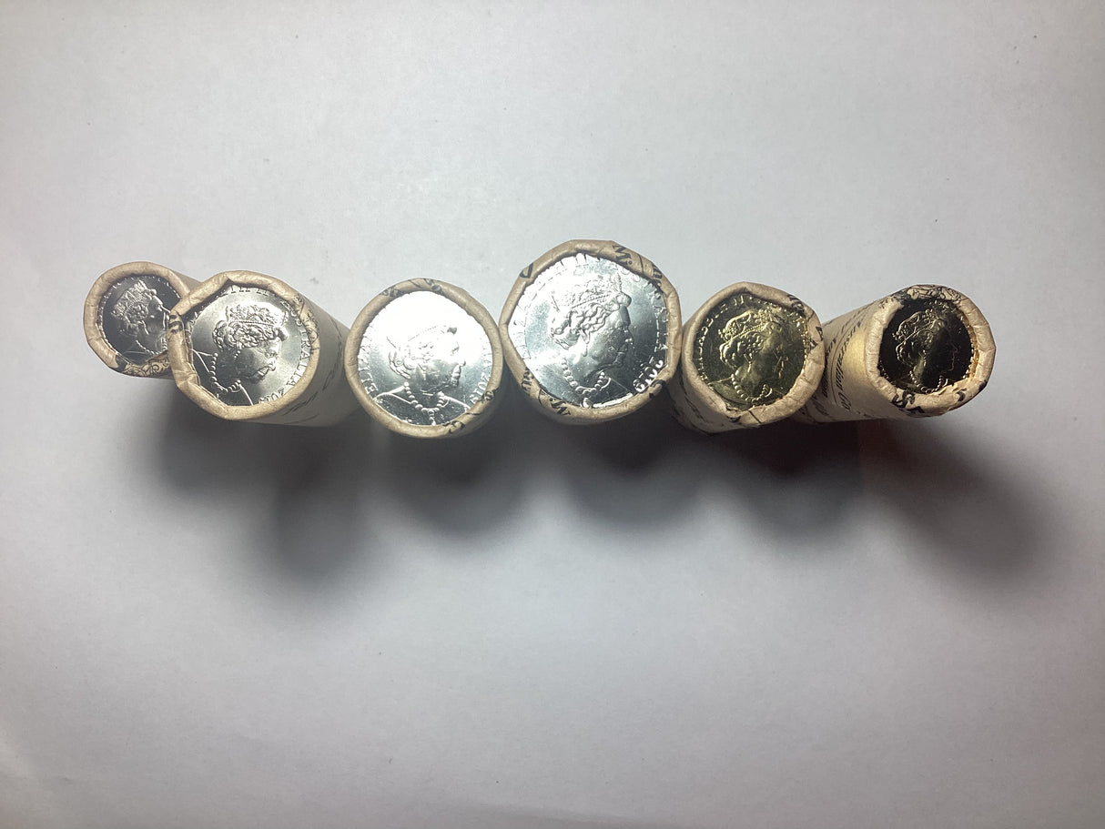 2019 RAM roll set (5c, 10c, 20c, 50c, $1, $2)