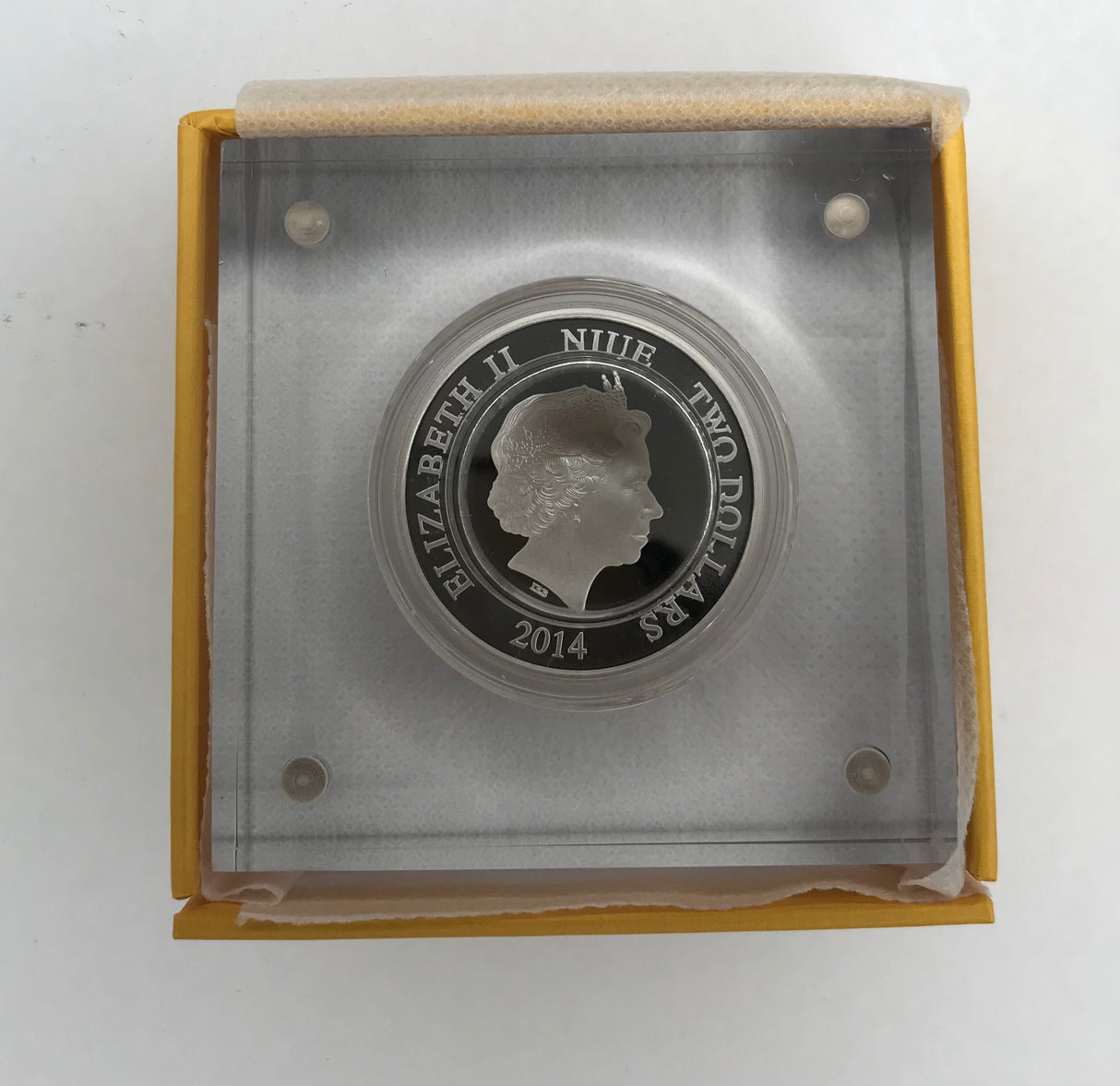 2014 $2 1oz Silver Coin. Pluto