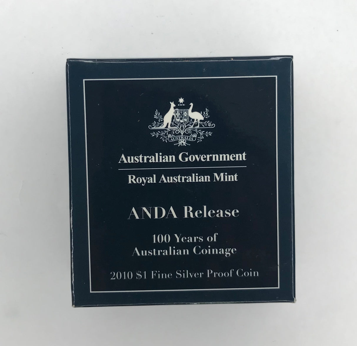 2010 $1 100 Years of Australian Coinage. ANDA release.