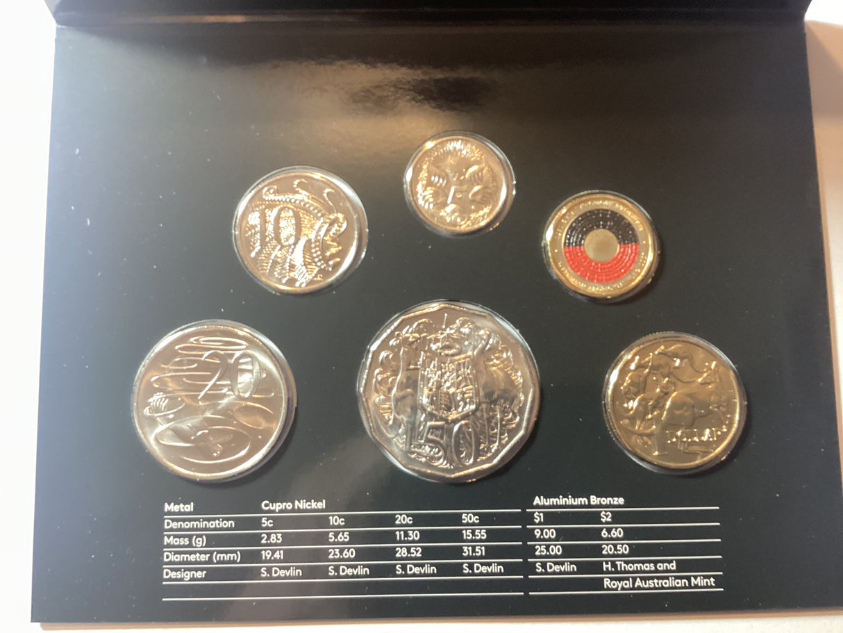 2021 Mint Set. Aboriginal Flag