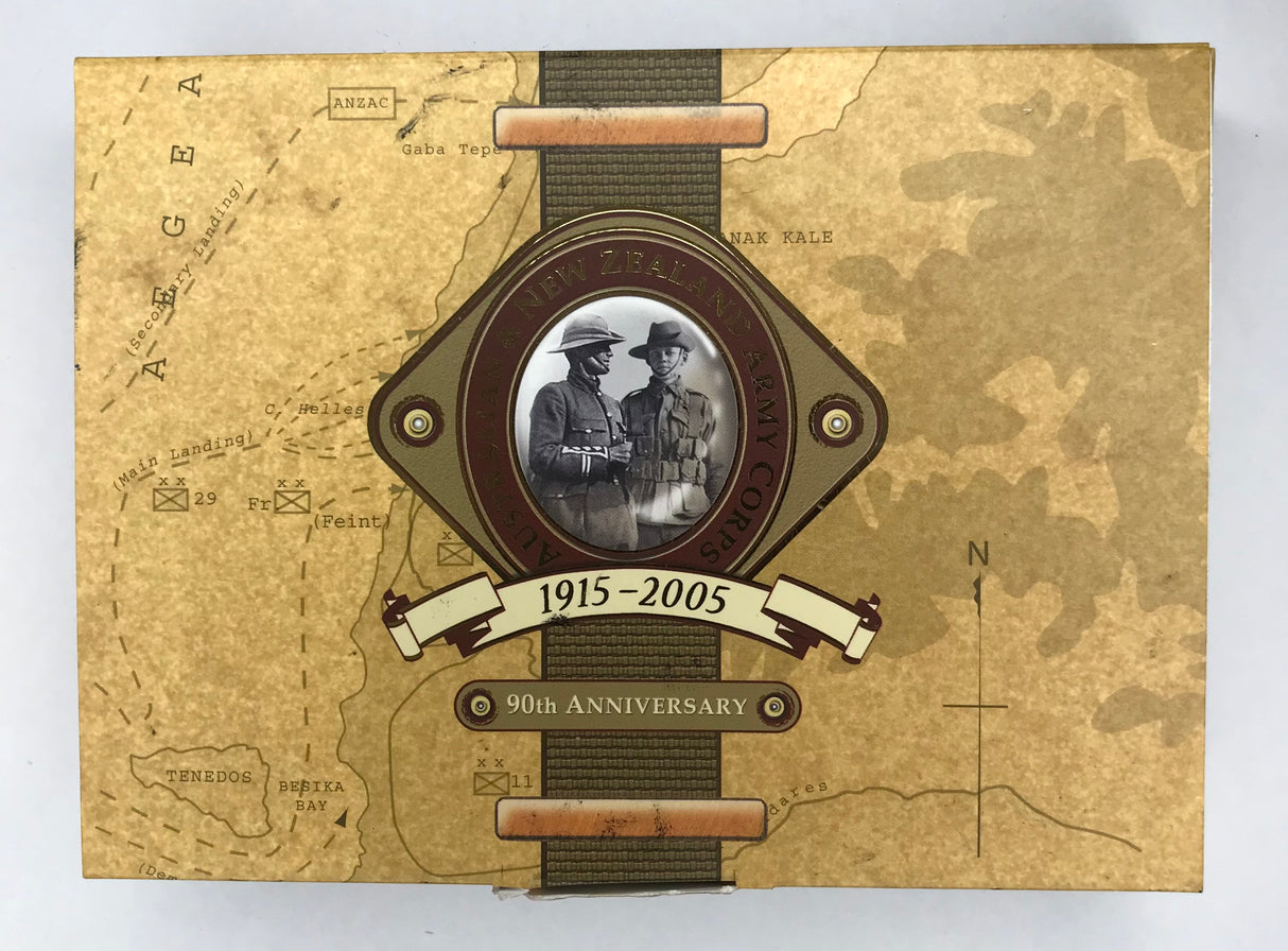 2005 90th Anniversary of ANZACs. Two Coin Proof Set.