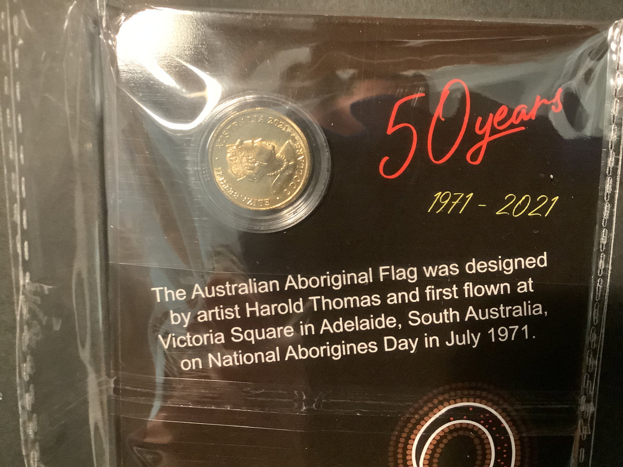 2021 Celebrating 50 Years of the Aboriginal Flag Private Release.