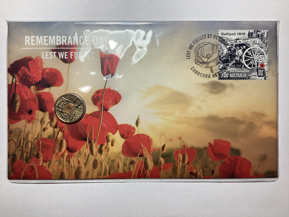 2015 $2 Flanders Field Remembrance Day PNC