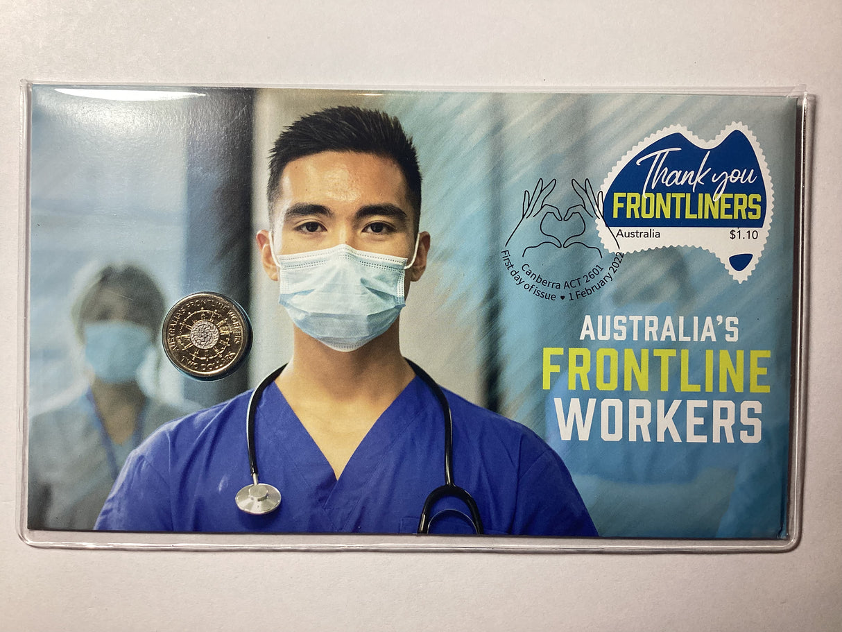 2022 $2 Australia's Frontline workers PNC