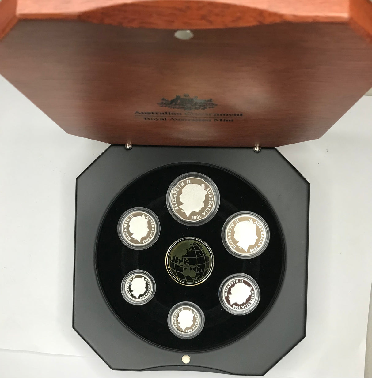 2008 Fine Silver Proof Set. International Year of the Planet.