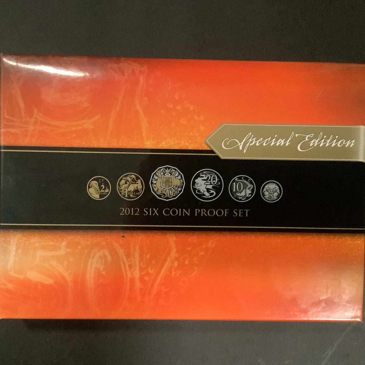 2012 Special Edition 6 Coin Proof Set. Featuring Special 50c Proof Coin.