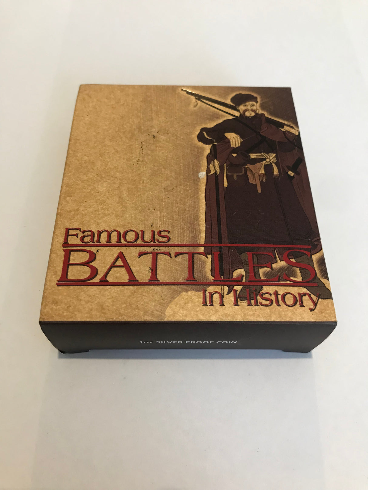 2009 $1 Famous Battles in History. Balaklava. 1 Ounce Silver Proof Coin