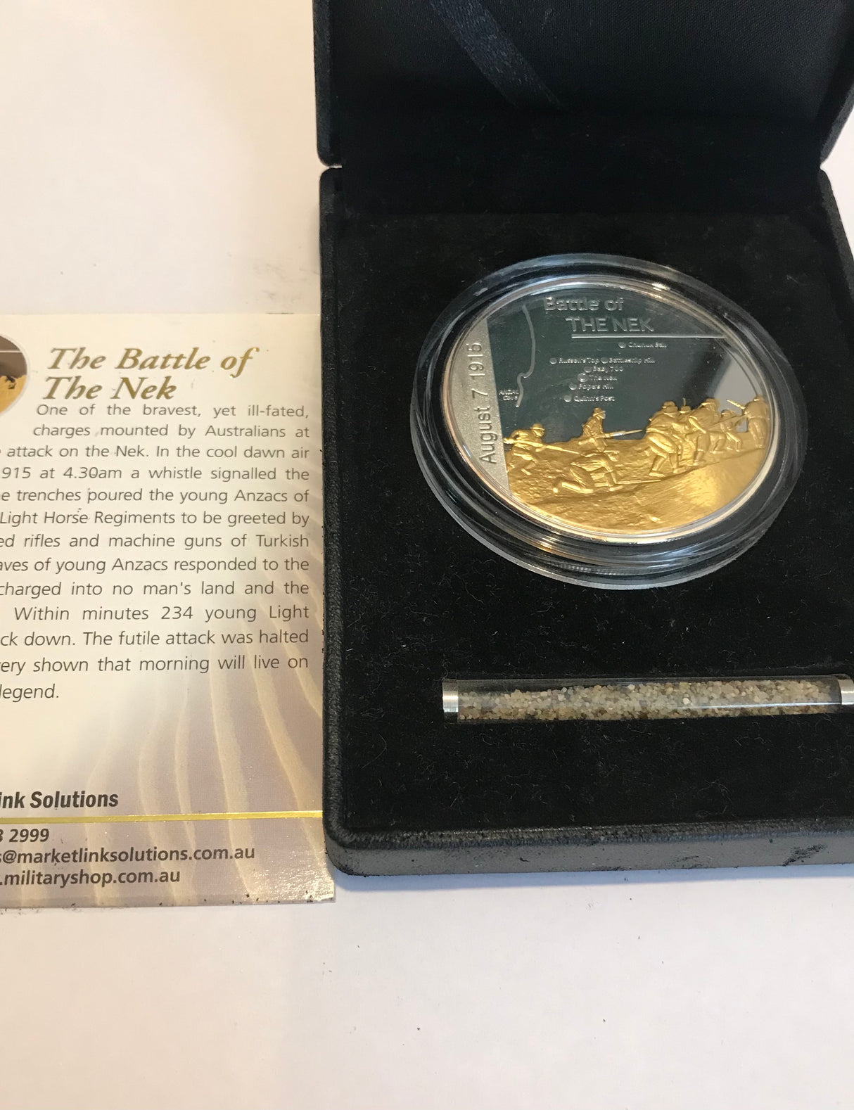 2005 Sands of Gallipoli 90th Anniversary. Battle of The Nek