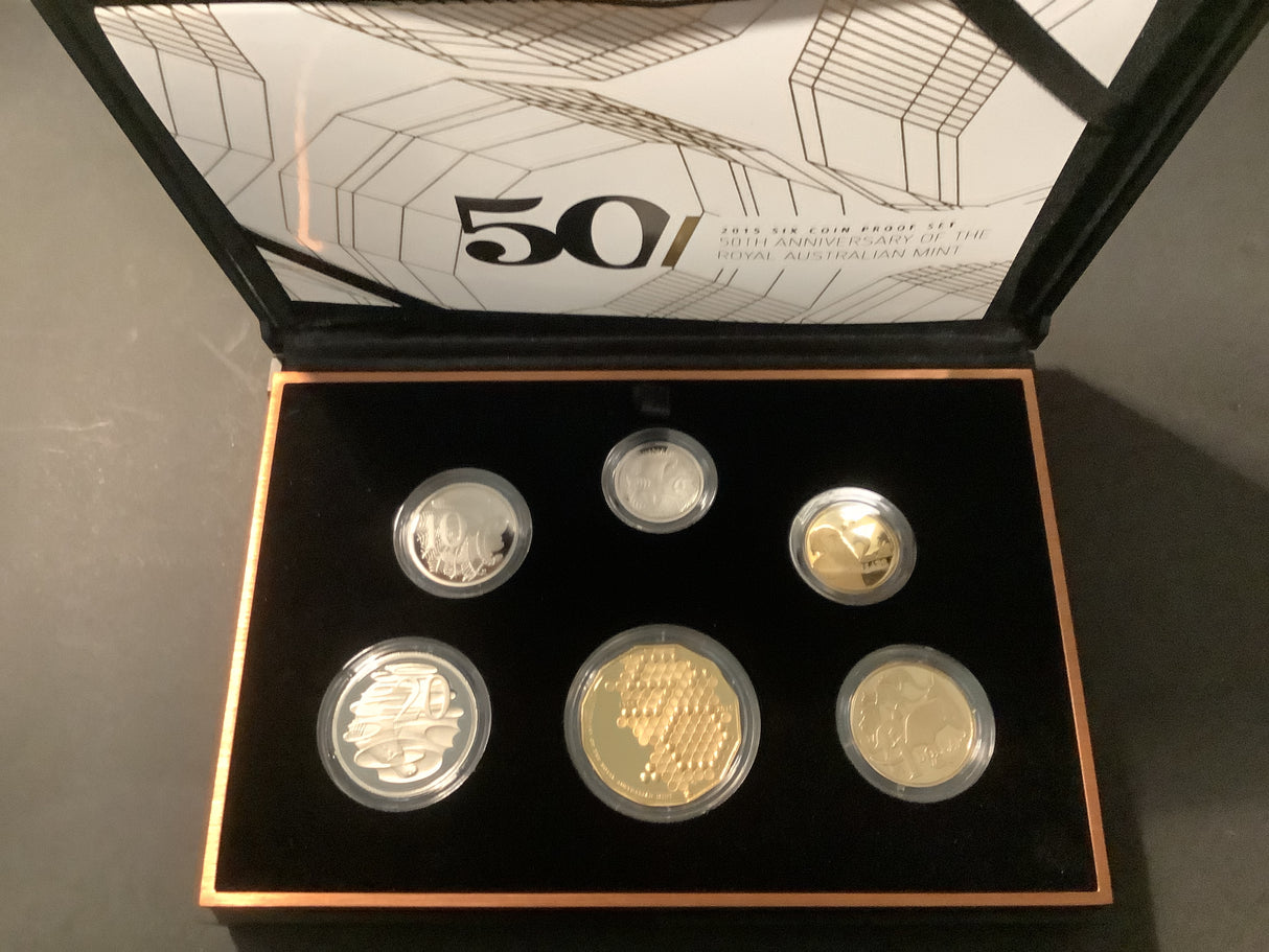2015 6 Coin Proof Set. 50th Anniversary of RAM.