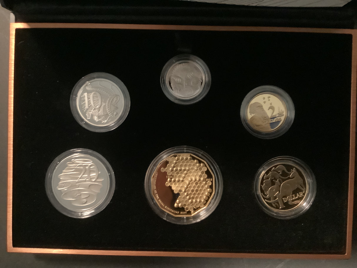 2015 6 Coin Proof Set. 50th Anniversary of RAM.
